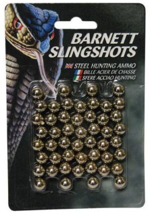 Barnett Steel Slingshot Ammo .38 Caliber 50 Rounds