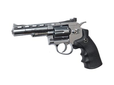 CO2 Airsoft Revolver DAN WESSON 4" SILVER