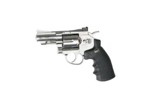 CO2 Airgun Revolver DAN WESSON2,5" SILVER 4,5 BBS