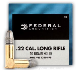 Kogelpatronen .22 LR Federal CHAMPION 500 st rimrifle 40 grs lood High velocity (1240fps)