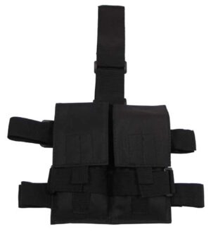 GI Tactical Holster, "Molle", leg- and belt fixing, black t