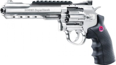 CO2 Airsoft Revolver Ruger SuperHawk 6" Silver