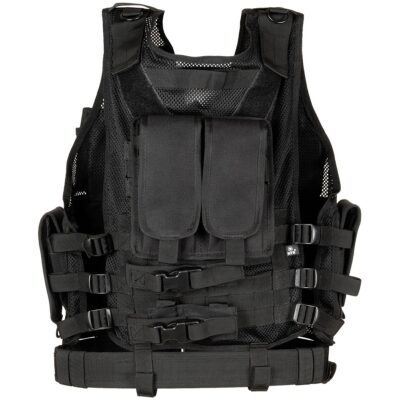 Tactical vest USMC met gordel en holster zwart