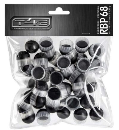 RBP 68 rubberenkogel voor de T4E zelfverdediging gun (50 stuks)