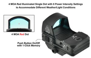 UTG RED-DOT holographique 2'' reflex micro dot