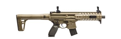 4,5mm / .177 CO2 air rifle Co2 SIG SAUER MPX FDE / TAN Diabolo CO2 88GR
