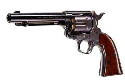 4,5mm/.177 CO2 Pellet Airgun Colt SAA .45-5.5" revolver Gold Edition