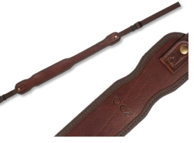 CZ Rifle sling leather/rubber geweerdraagriem