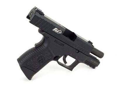 6mm Airsoft GBB XPD ASG BLE-XPD Pistol in black