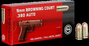 9mm Browning Court .380 Auto