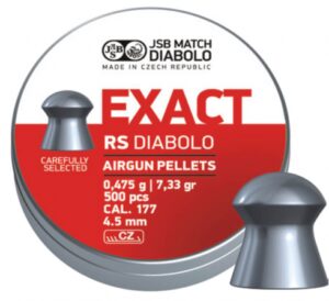 JSB Exact RS Diabolo 4,52 mm 500 stuks