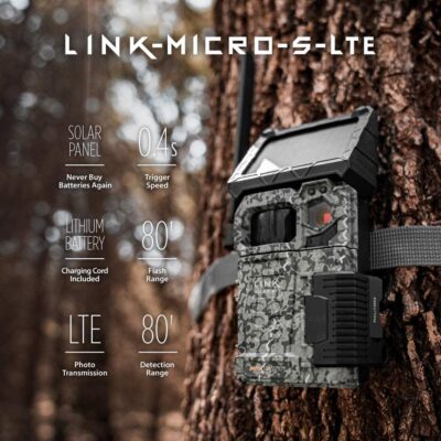 SpyPoint LINK-MICRO-LTE SolarTrail Camera