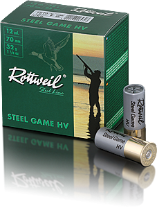Rottweil Rottweil Steel Game HV 32 Gram nr 2/4/5/6 (250 stuks )