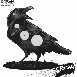 14/14cm schietkaarten Crow