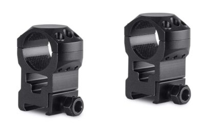 HAWKE Tactical Ring Mounts 1" 2 PieceWeaverExtra High