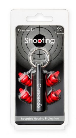 Crescendo Shooting oorbescherming voor sportschieten
