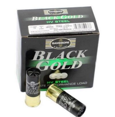 GAMEBORE 12G Black Gold HV STEEL 28GR nr 3,4,5,6 of 7 (250 stuks)