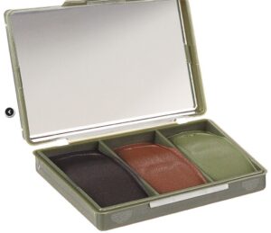 BCB Camo Face Paint, 3 colours, with mirror, 45 g