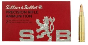 .223 REM Sellier & Bellot Match HPBT 52 grain HPBT (20 stuks)
