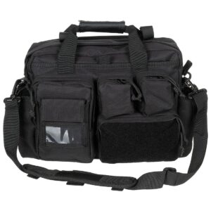 MFH Operations Bag, black, with shoulder strap