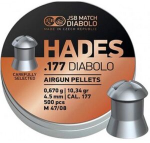 JSB Hades 4.5mm, 10.34gr 500 stuks