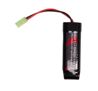 ASG Battery 8.4V 1600mAh NiMH mini-U Tamiya connector