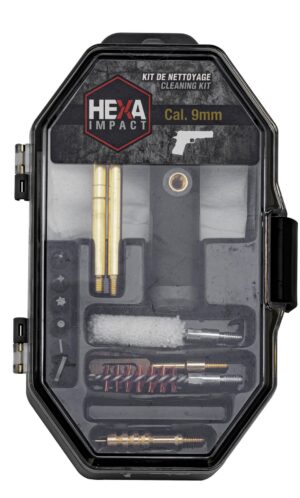 HEXA IMPACT pistoolreinigingsset 9mm