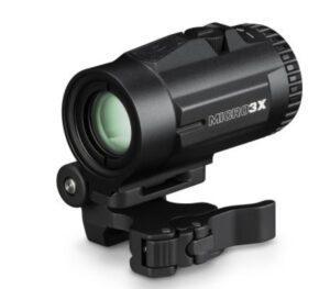 De VMX-3T Magnifier is een vergrotings scope voor een red dot. De VMX-3T is voorzien van een speciaal drukknop mechanisme, om de scope kopen bij vnwetteren in vertrouwen grote voorraad