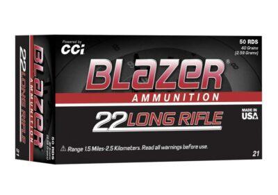 .22 LR munitie Blazer CCI 40 Grain 50 stuks