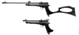 De Artemis CP2 is een luchtgeweer en pistool in een set! Bouw uw pistool makkelijk om naar een geweer. De Artemis CP2 werkt op 12 grams CO2 patronen, met 1 CO2