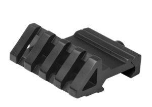 45 Degree Off-Set Rail Mount for mounting your accessories at an angle for easier access or clearance · Mount optics, flashlight, or laser at a 45 degree angle