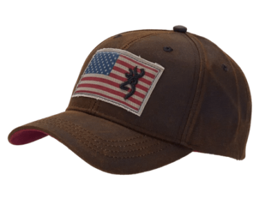 Browning Cap Liberty Wax Brown Hunting Cap