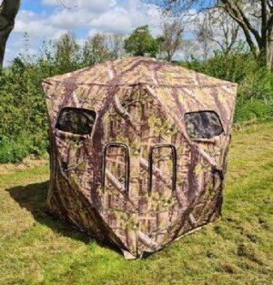 5 zijdige pop-up tent woodland