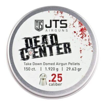 JTS Dead Center Precision Domed 6,35 MM Pellets, 29,63gr