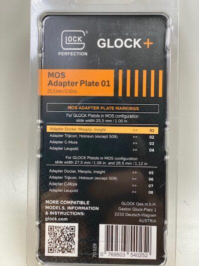 Glock MOS Adapter Plate 01, Docter/Meopta/Insight