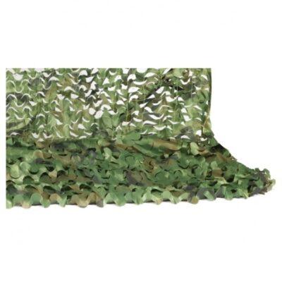 woodland green camouflage netting