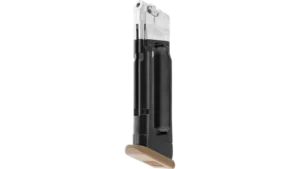 5.8470.1 GLOCK Magazine 4.5 mm (.177) BB, 18 rds, coyote 18 rds All-in-One magazine in cal. 4.5 mm (.177) BB Coyote base pad