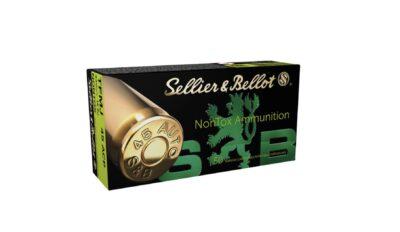 Sellier & Bellot .45 ACP TFMJ NonTox 14,9g/230grs. (Kaliber .45 ACP) voor vuurwapens de gunstore wetteren België in Online Shop