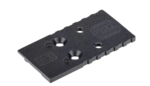 Deze Glock MOS Adapter Plate is geschikt voor alle glockpistolen met MOS configuratie met een slede van 25,5 mm of 1 inch. Geschikt voor C-More red dot. GUNSTORE belguim