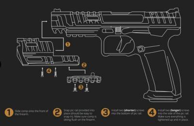 Canik SFx Rival Compensator Black