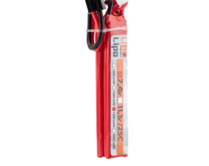 BO 2 sticks batterij Lipo 2S 7.4V 1300mAh 25C T-Dean