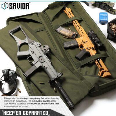 Savior Equipment American Classic 46″ – Double Rifle Bag OD GREEN