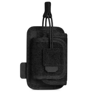 Savior Universal Pistol Holster Met Hook Backing (Zwart)