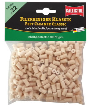 BALLISTOL SET VAN 300 VILTSTIFTEN VOOR .22 ADAPTER
