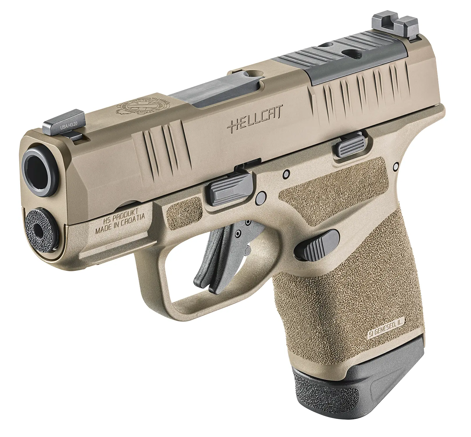 Springfield Armory Hellcat OSP 9mm FDE