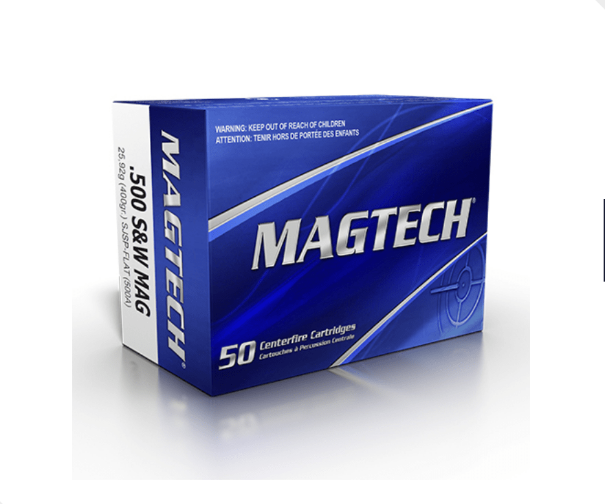 Magtech Ammunition 500S&W 400gr SJSP 50stuks