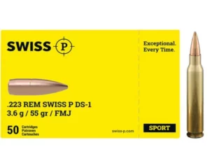 SWISSP - CTG .223 Rem. SWISS P ID-1 3,6G 55GR