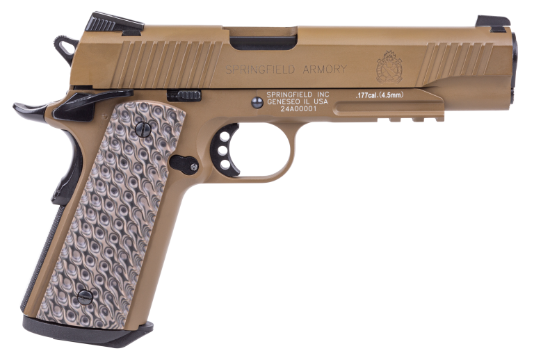 Air Venturi SPRINGFIELD ARMORY CO2 Pistol Airgun TRP 1911 Full Auto .177