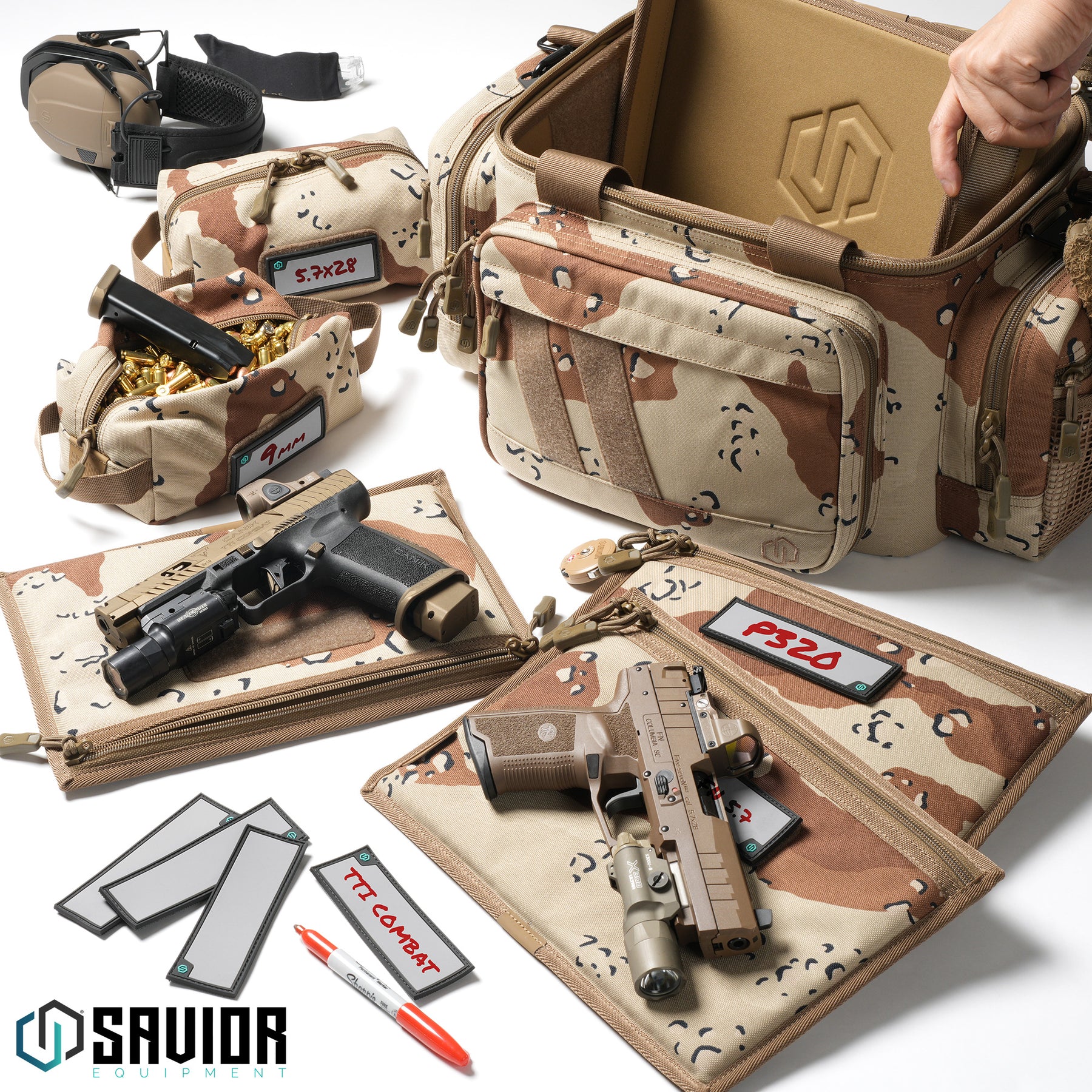Savior Equipment SPECIALIST – RANGE BAG Chocolate Chip